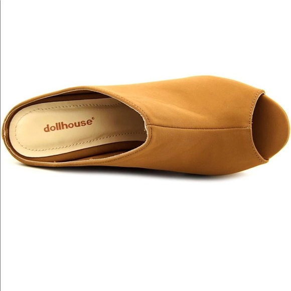 Dollhouse Booth Open Toe Wedge Sandals size 6.5 - Picture 5 of 5